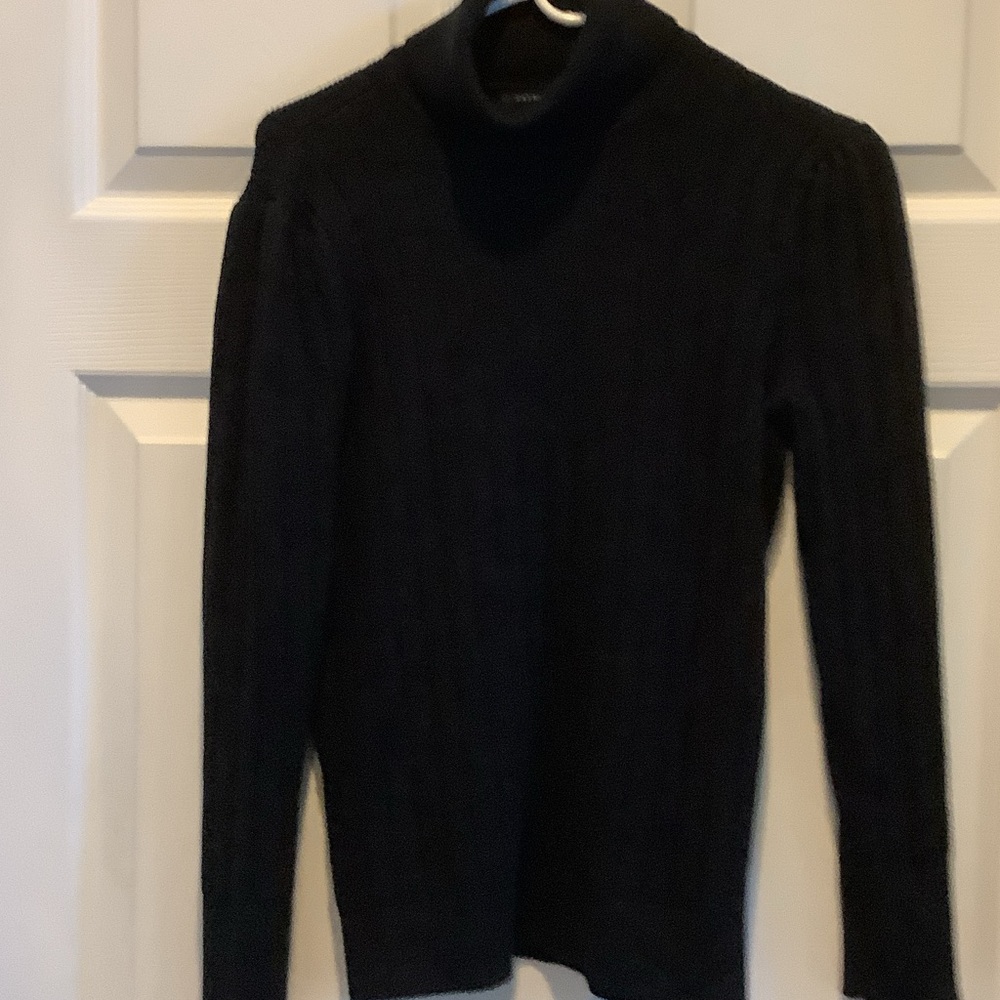 Talbots Elegant Black Cowl Neck‎ Sweater